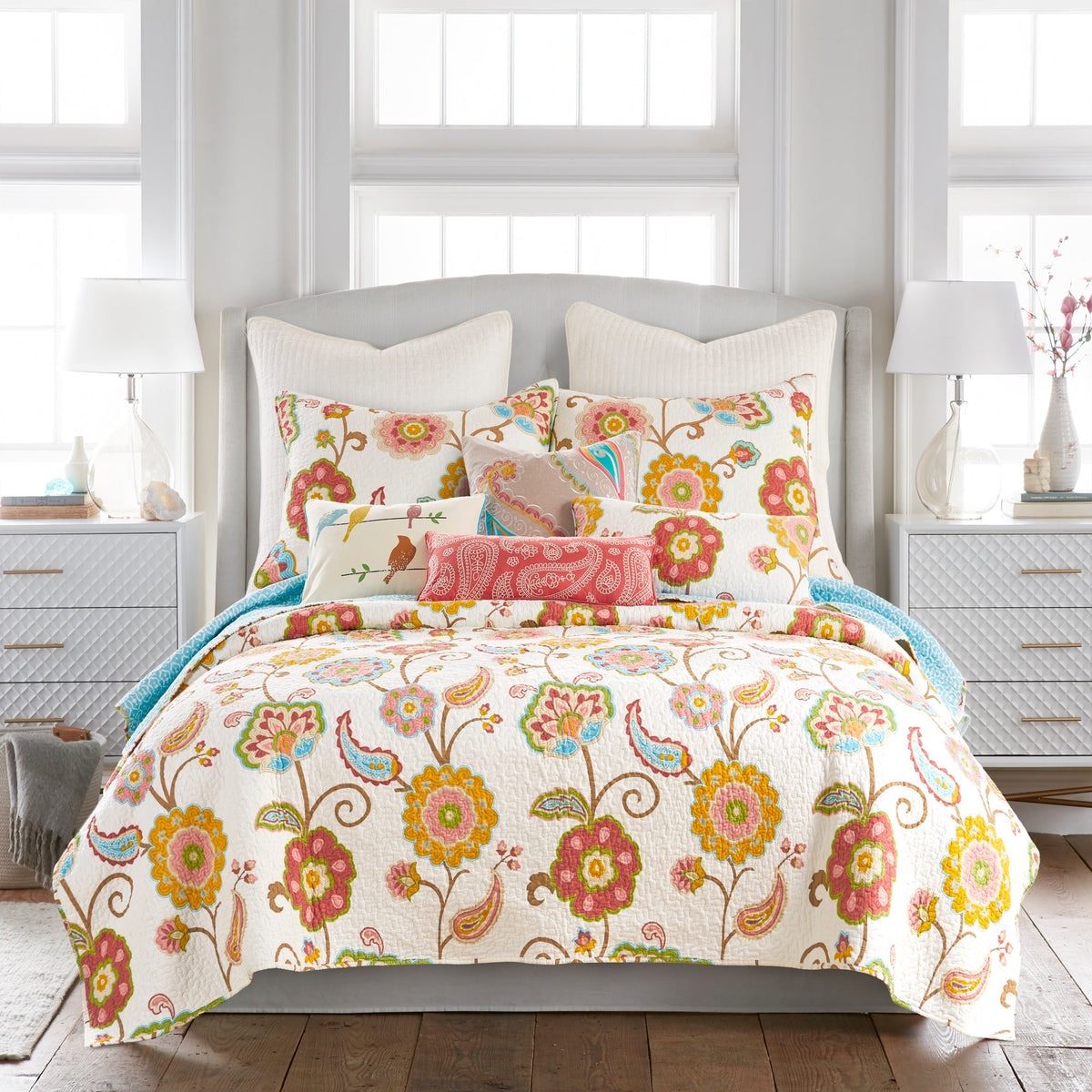 Spring Quilt Set Levtex Home Ashbury Spring Quilt Set - Cotton