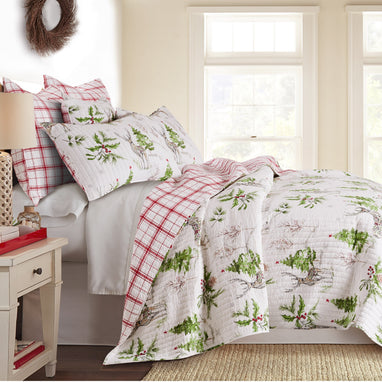 Kit Complet Suspension Murale Cottage Creek Quilts - Bénédictions D'hiver N°134 - 11,5x30