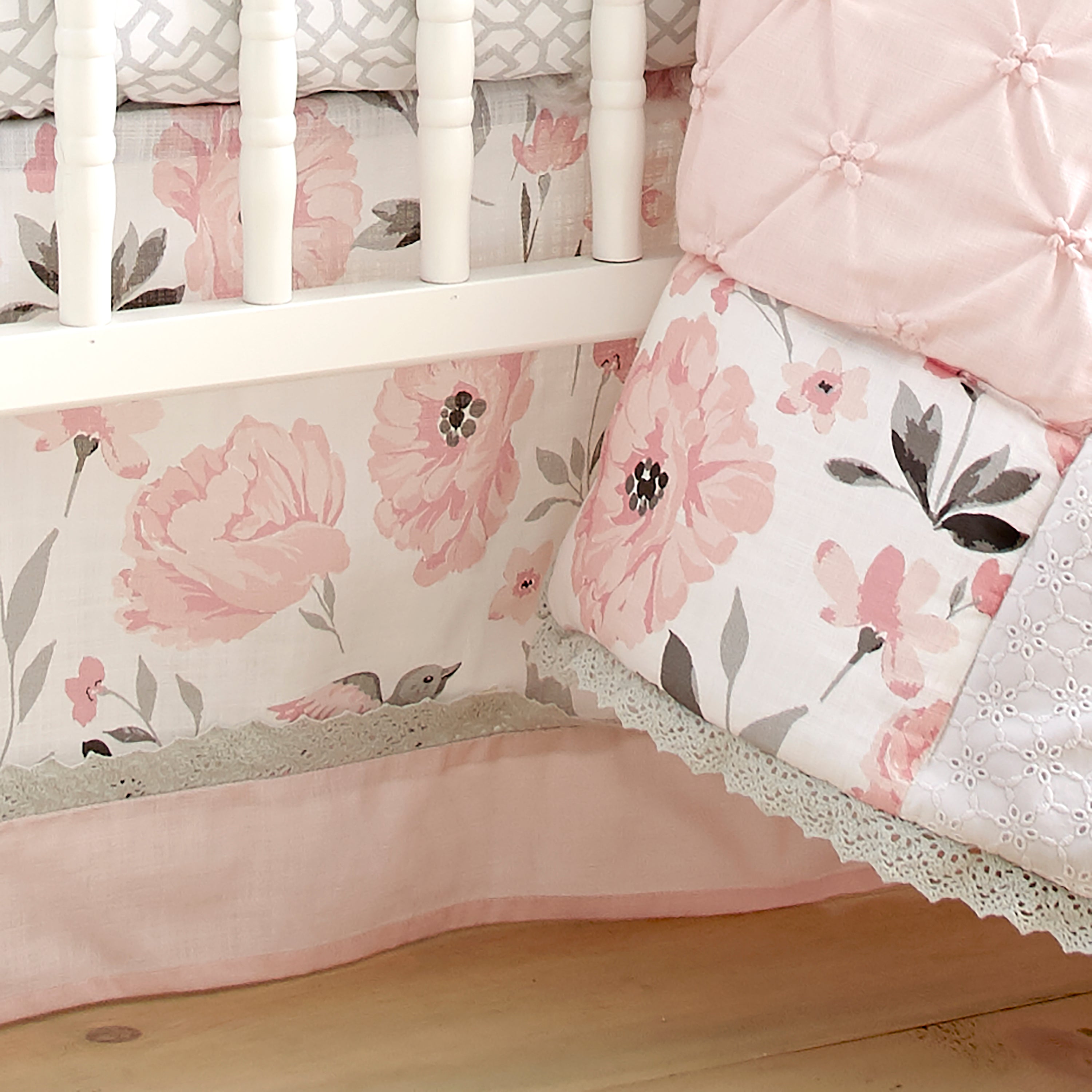 Elise 5PC Crib Bedding Set
